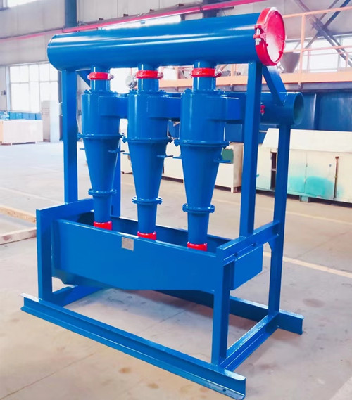 科迅（KOSUN）MD300型立式獨(dú)立除砂器發(fā)往尼日利亞河水除砂項(xiàng)目現(xiàn)場